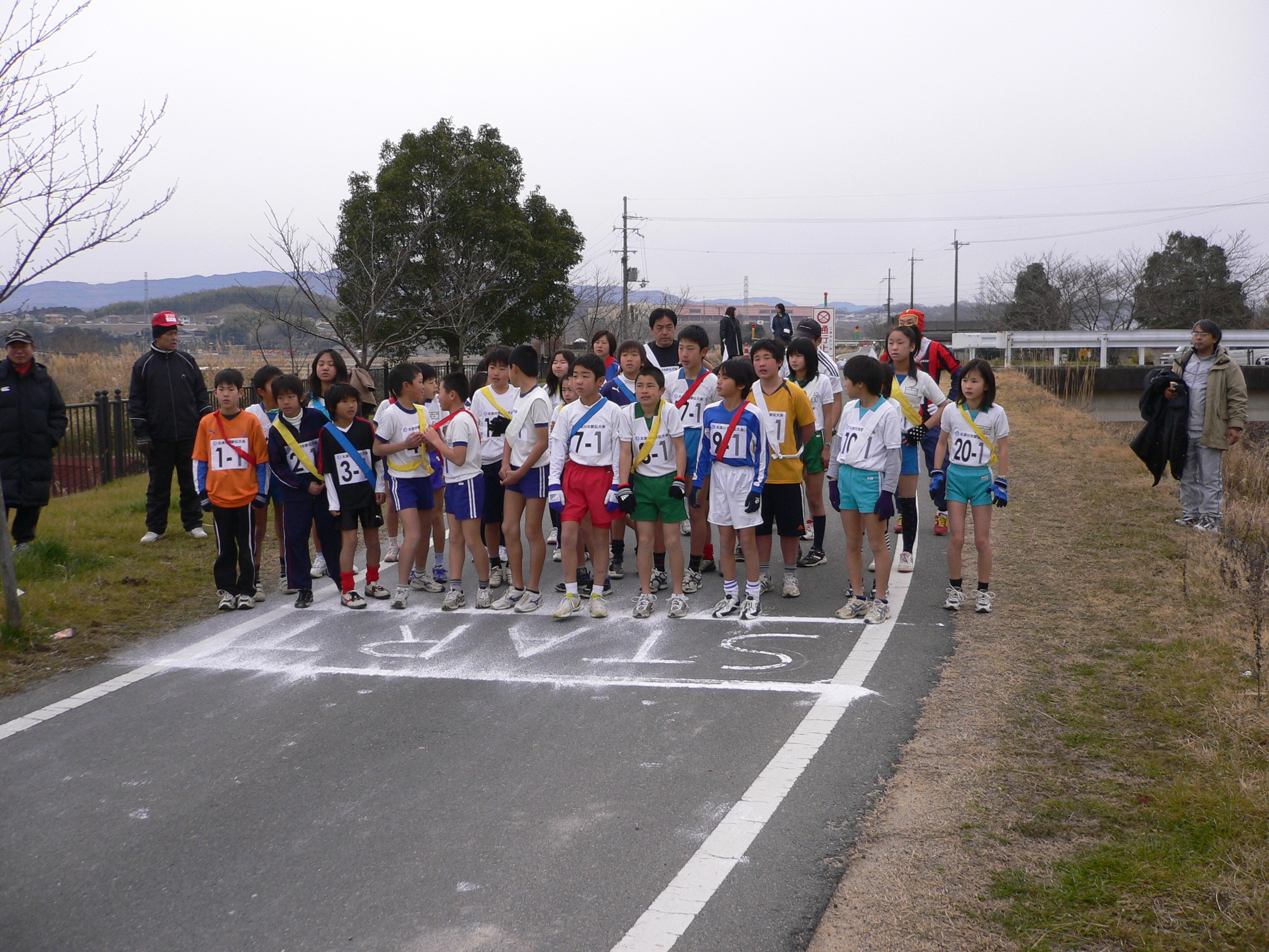 1月:木津川市民駅伝大会 1月:木津川市民駅伝大会